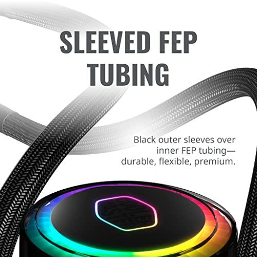 Cooler Master Cooler Master MasterLiquid ML360R ARGB Close-Loop AIO CPU Liquid Cooler, Dual Chamber Pump, 360mm Radiator, MF120 PWM, AMD Ryzen AM5/AM4/Intel LGA1700*/1200 (MLX-D24M-A20PC-RP)