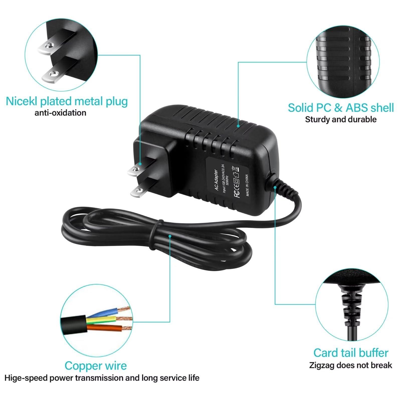 kybate kybate AC Adapter for Motorola Surfboard SBG901 SB6121 SB6141 Cable Modem Power Supply