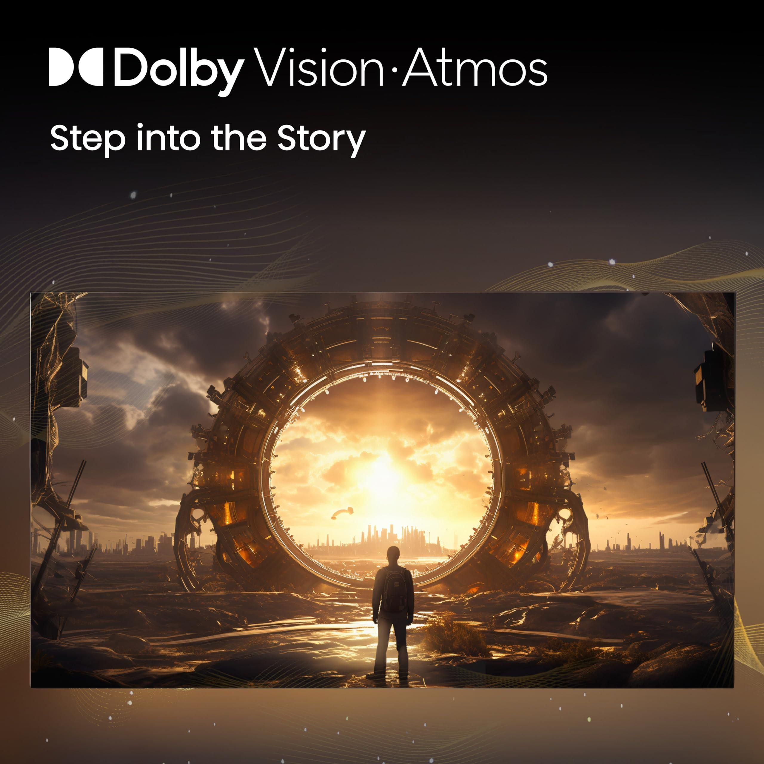 Hisense Hisense 55-Inch Class U8 Series Mini-LED ULED 4K UHD Google Smart TV (55U8N, 2024 Model) - QLED, Dolby Vision IQ, Dolby Atmos, Full Array Local Dimming Pro, 144Hz Game Mode Pro, Alexa Compatibility