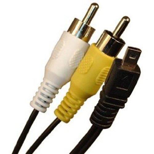 MPF Products MPF Products A/V AV Audio Video Cable Cord Replacement Compatible with Select Konica Minolta DiMAGE Digital Cameras (Compatible Models Listed Below)