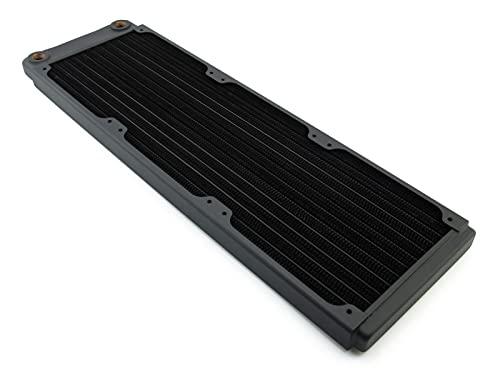 XSPC XSPC TX360 Ultra Thin Radiator, 120mm x 3, Triple Fan, Black