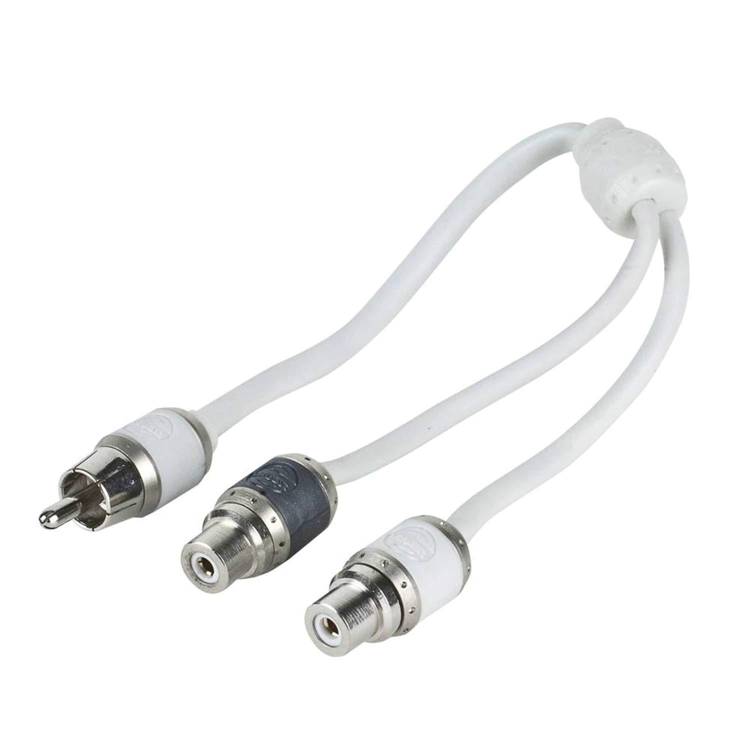 T-Spec T-Spec V10 Series RCA Audio Y Cable - 2 Channel - 1 Male to 2 Females