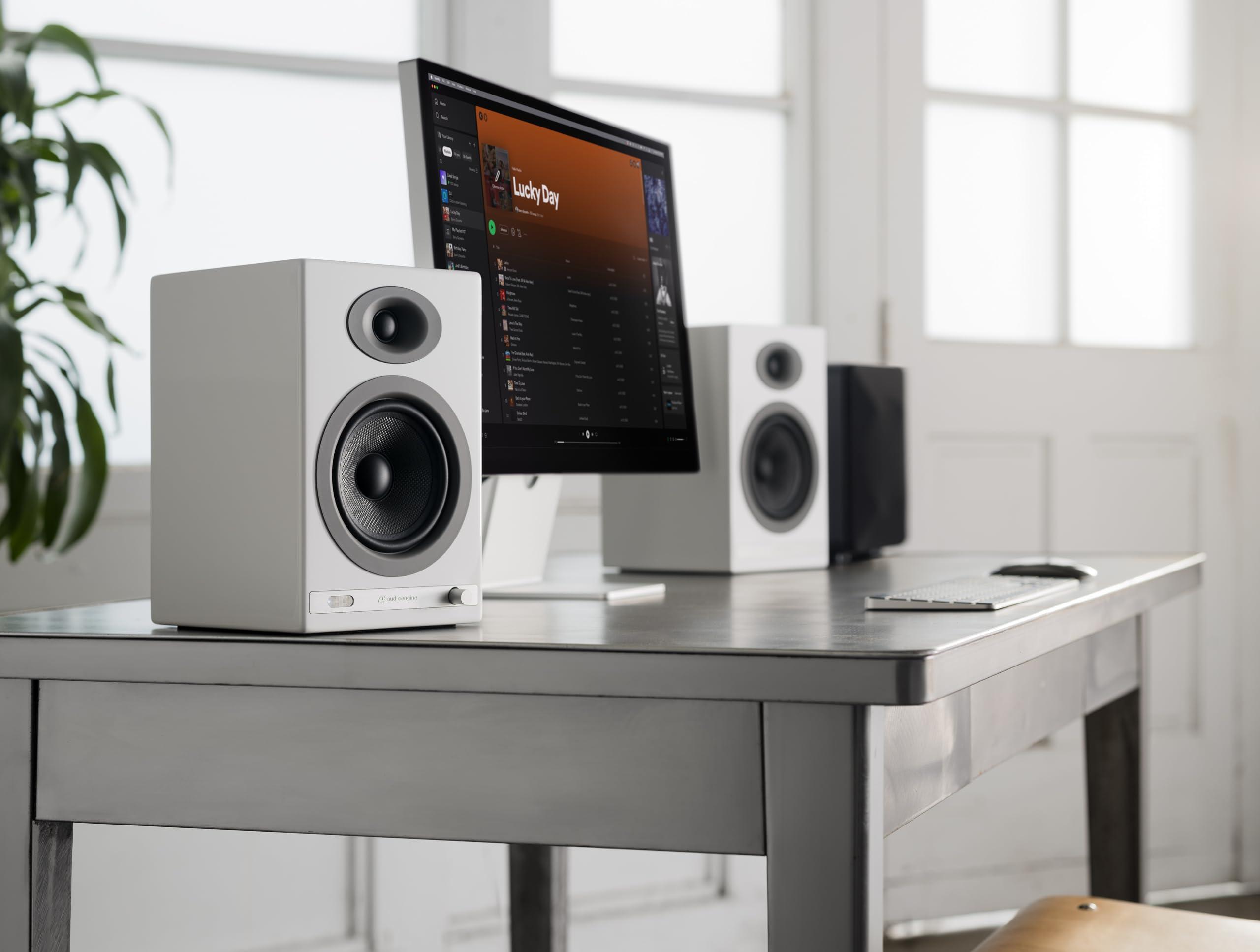 Audioengine Audioengine HD5 150W Premium Bluetooth Bookshelf Speakers for Home Theaters and Studios