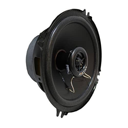 Avatar Avatar 5.25" 160 Watts 4-Ohm Black Coaxial Speakers Buran Series XBR-513 Pair