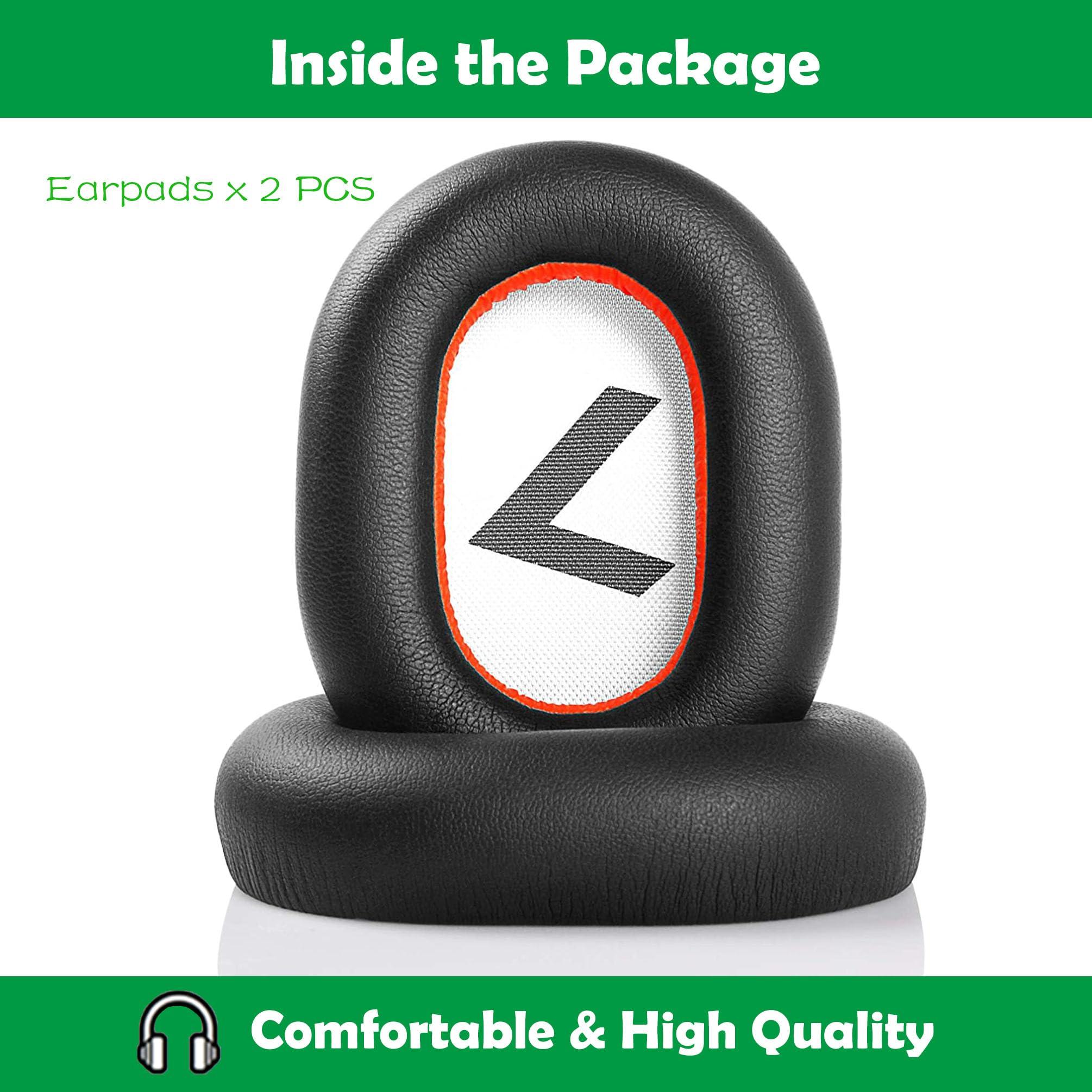 ACCOUTA Professional Replacement Earpads Cushions Compatible with Plantronics Voyager 8200 UC/Backbeat Pro2 Stereo Bluetooth Headphones Ear Pads with Softer Protein Leather/Memory Foam