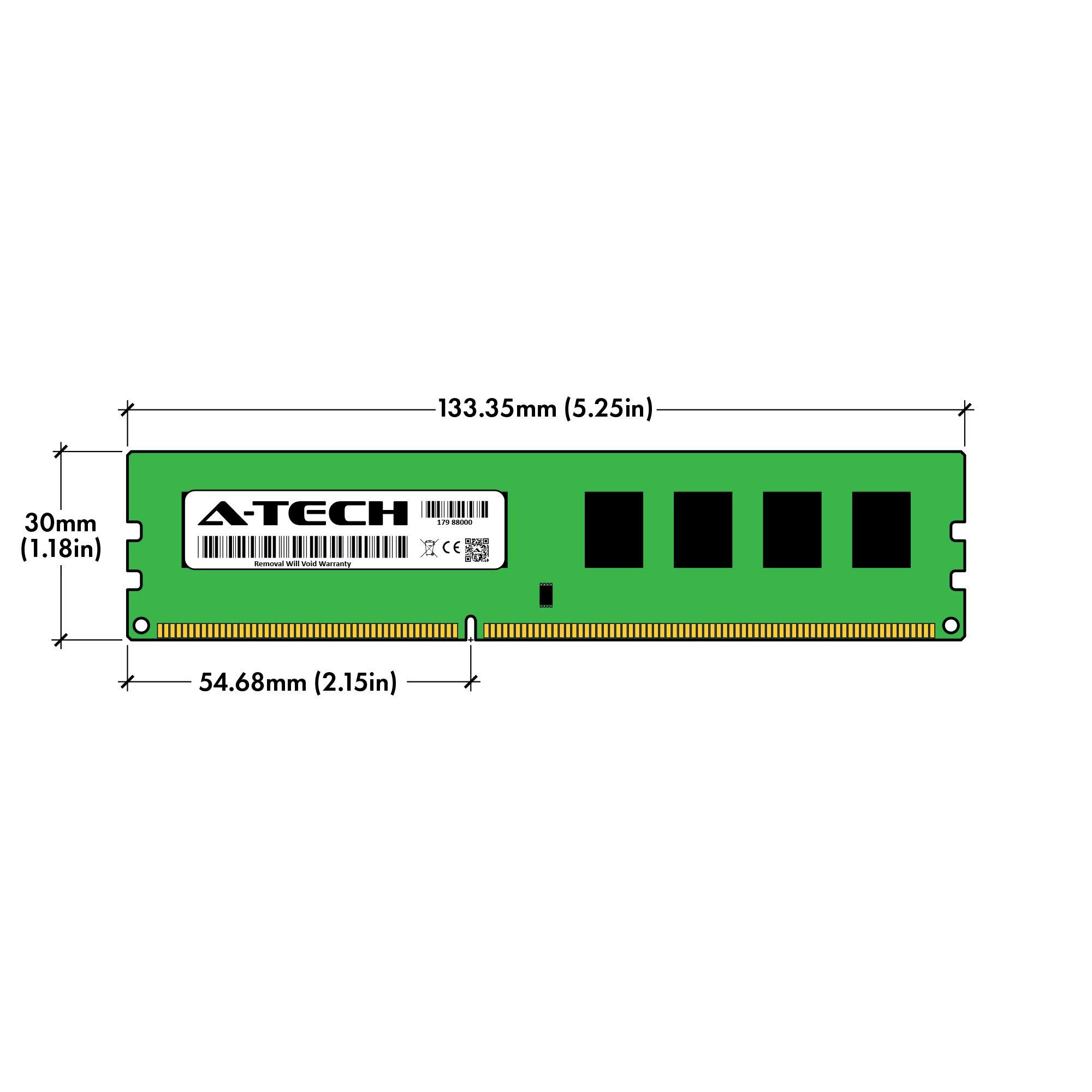 A-Tech A-Tech 8GB RAM for FOXCONN H61A, H61MX, H61MXL-K, H61MXV, H67A-S, H67MP-V, H67S, H81MP-FU3, H81MX-D, H81MXV-D, H87MX, Quantumian1 | DDR3 1600MHz PC3-12800 DIMM 1.5V Non-ECC UDIMM Memory Upgrade