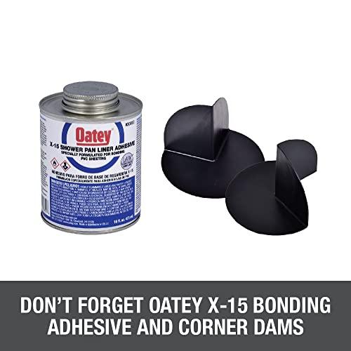 Oatey Oatey PVC Shower Pan Liner Gray 6\' x 50\'