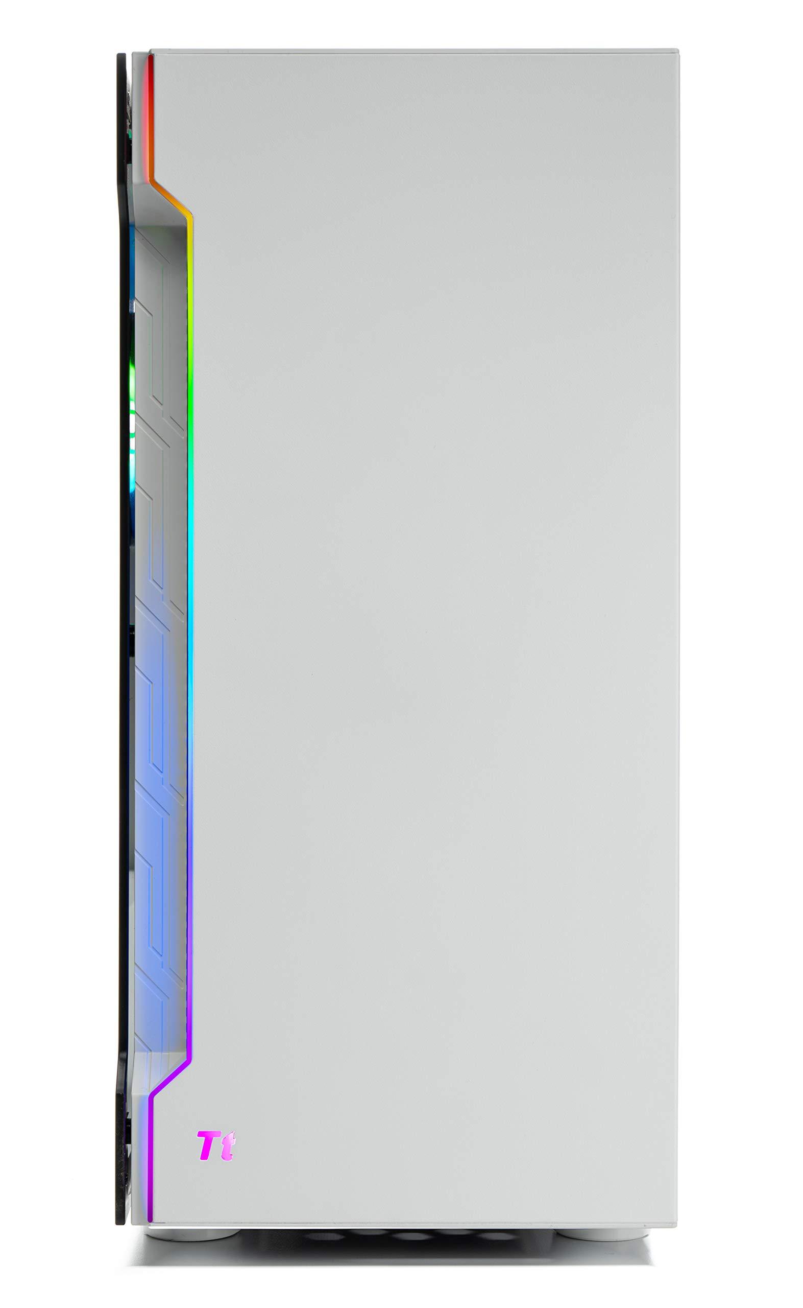 Skytech Gaming SkyTech Archangel 3.0 Gaming Computer PC Desktop - Ryzen 7 3700X 8-Core 3.6GHz, RTX 3060 12GB, 1TB SSD, 16GB DDR4 3200, RGB Fans, AC WiFi, 600W Gold PSU, Windows 11 Home 64-bit, White