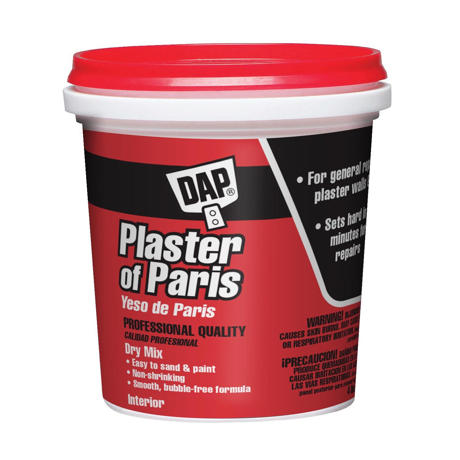 DAP Dap 10308 4-Pound Interior Plaster of Paris , White