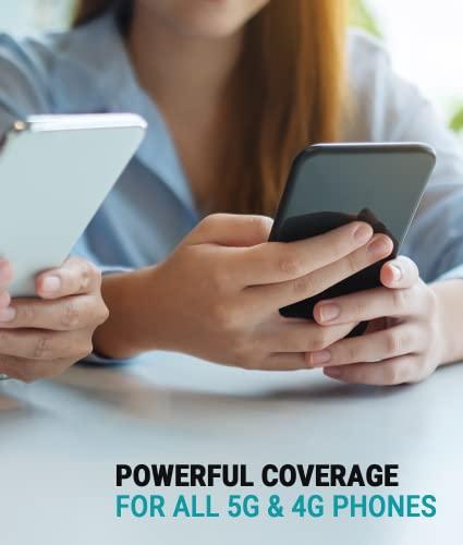 SureCall SureCall Fusion4Home Cell Phone Signal Booster Kit for Home and Office - Verizon, AT&T, Sprint, T-Mobile 3G, 4G and LTE, Covers Up to 3,000 Sq Ft, black (SC-PolyH-72-OP-Kit)