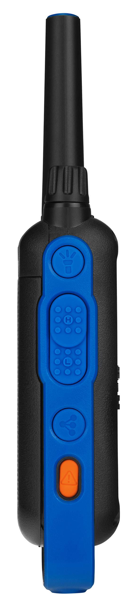 Motorola Solutions Motorola Talkabout T800 Two-Way Radios, 2 Pack, Black/Blue