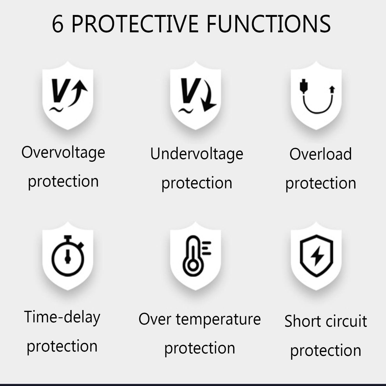 DirectNine Basics Voltage Stabilizer,High Precision 3 Phase Heavy Duty AC Voltage Regulator 380V Regulator Surge Protector Suitable for Industrial Facilities Such as Machine Tool Equipment,6KVA