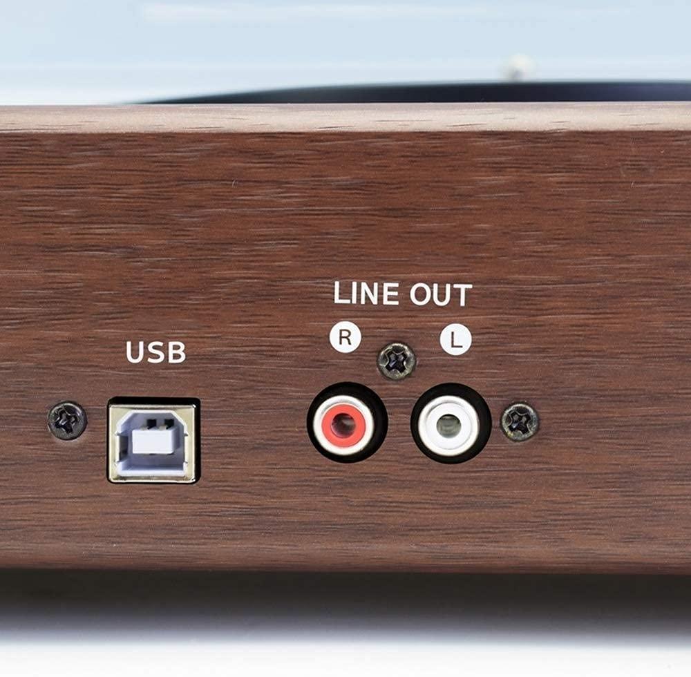 GeRRiT Gramophone, Record Player Turntable Vinyl Record Player with Built-in Speaker for Vinyl Records Vintage Record Player Vinyl Player Music Vinyl Turntable Every Family