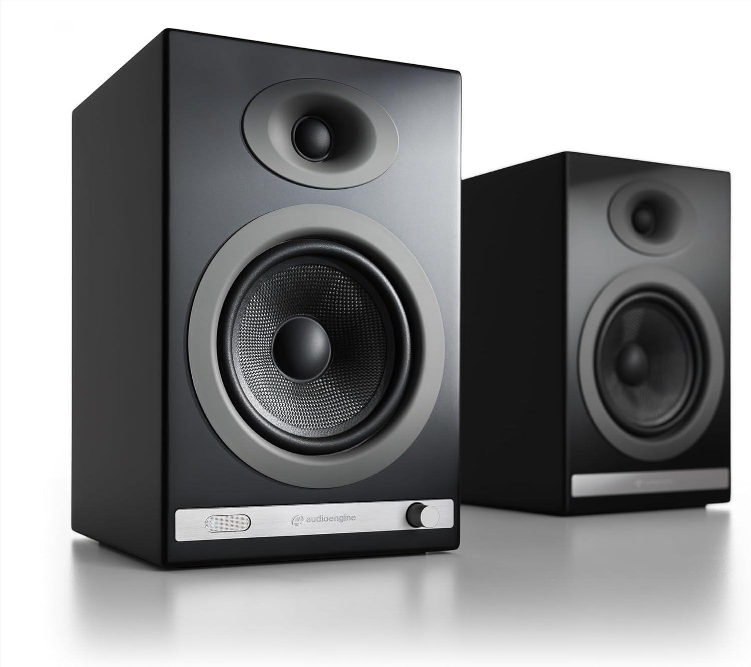 Audioengine Audioengine HD5 150W Premium Bluetooth Bookshelf Speakers for Home Theaters and Studios