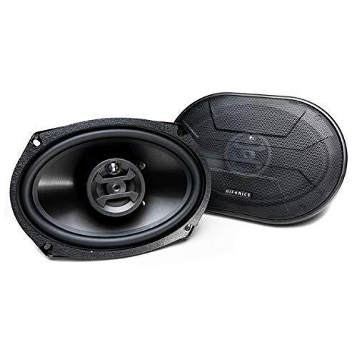Hifonics Hifonics Zeus ZS-693, 800 Watt 6 x 9 Inch 3 Way Car Audio Coaxial Speakers, 2 Pairs, Black
