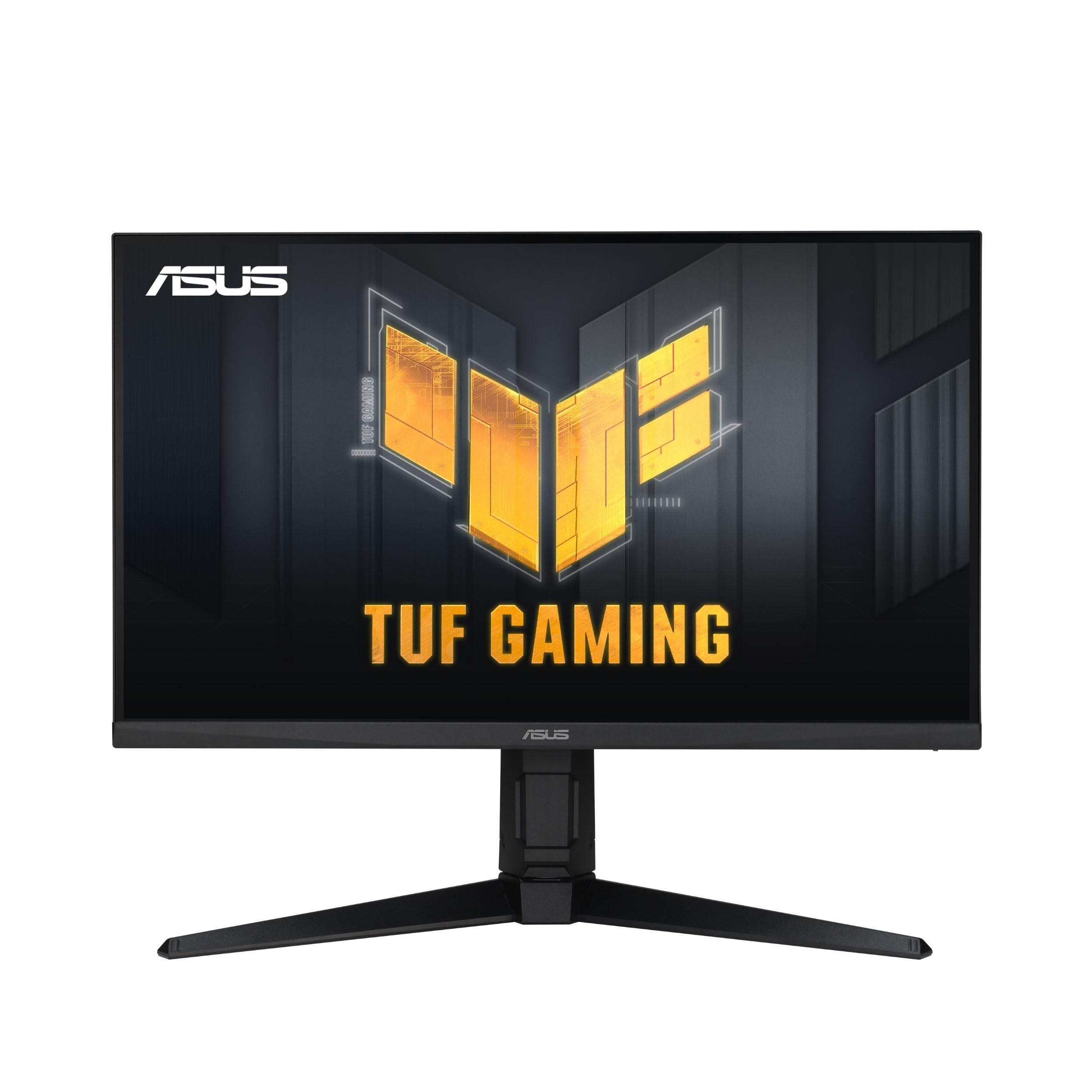 ASUS ASUS TUF Gaming 27 1440P Monitor (VG27AQL3A) - QHD (2560 x 1440), 180Hz, 1ms, Fast IPS, Extreme Low Motion Blur SYNC, G-SYNC Compatible, Freesync Premium, 130% sRGB, DisplayHDR 400, 3 Year Warranty