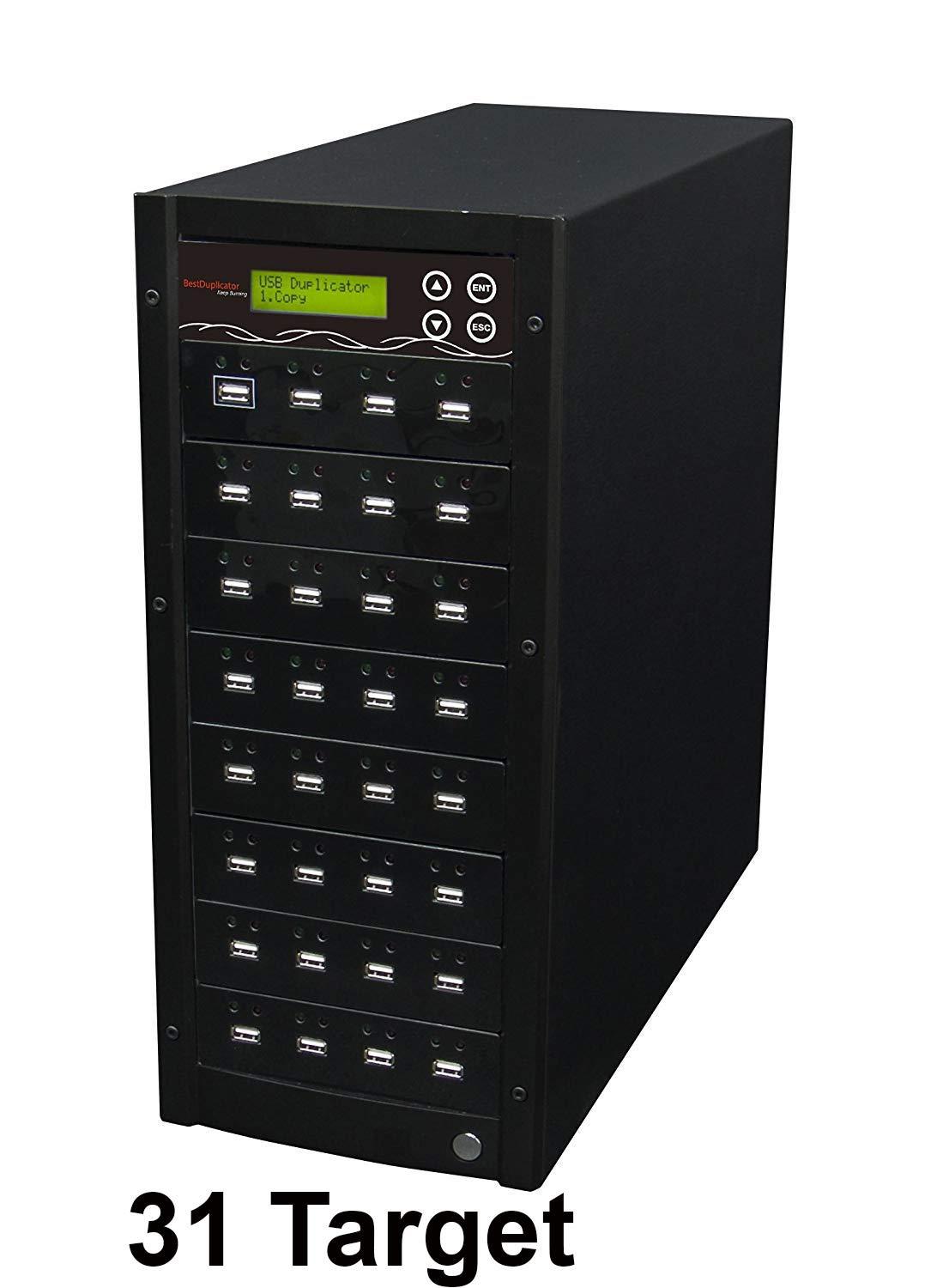 BestDuplicator Bestduplicator BD-USB-15T 15 Target Standalone 1 to 15 USB Flash Drive Duplicator/Multiple Flash USB Card Copier