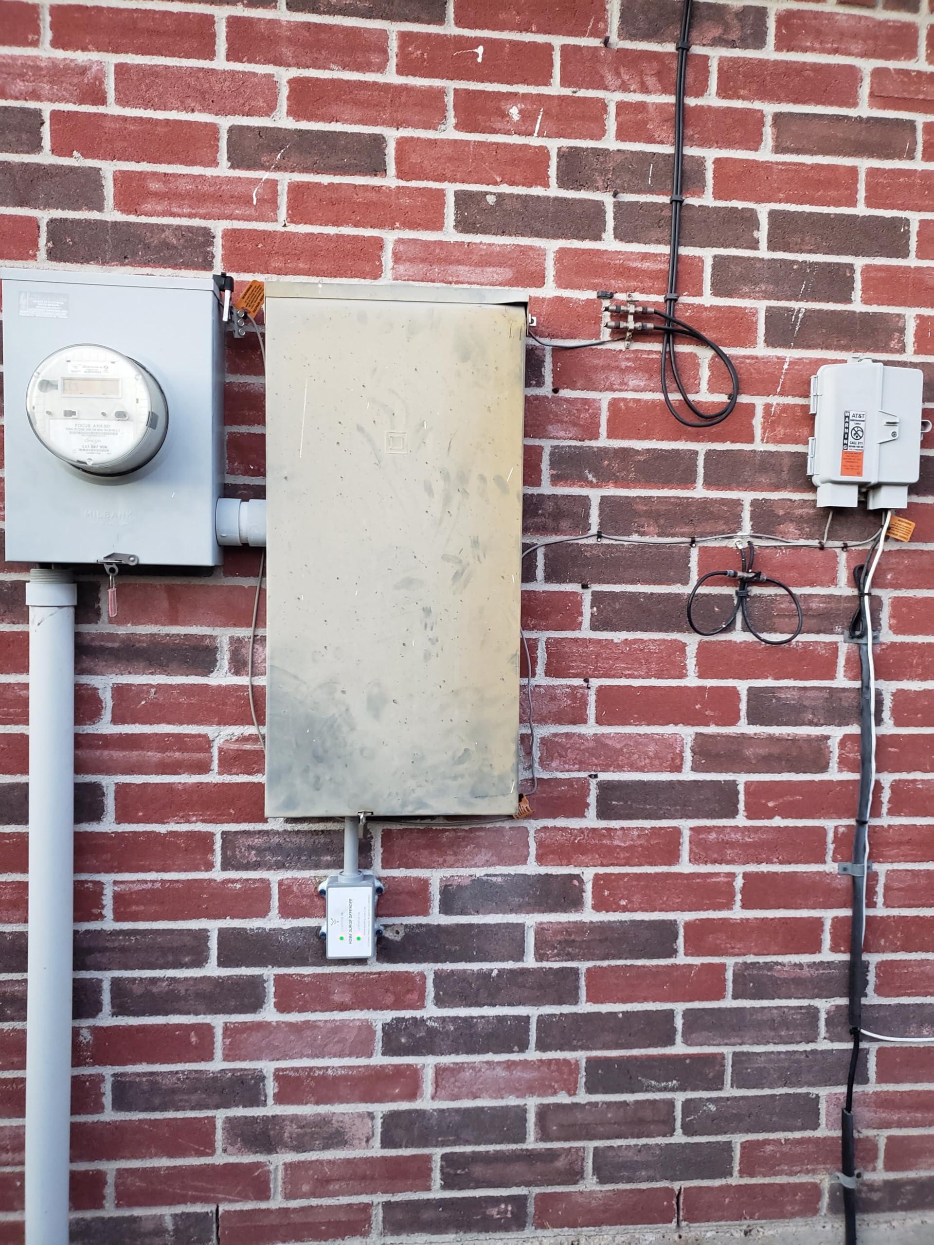 Bad Wolf Whole House EMP Surge Protector, 260kA of Surge Protection to Shield Your Home from Transient Surges Such As Lightning, EMP, CME, Solar Flare and More