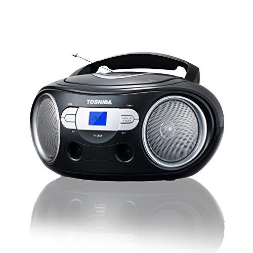 Toshiba Toshiba TY-CRS9 Portable CD Boombox with AM/FM Stereo and Aux Input