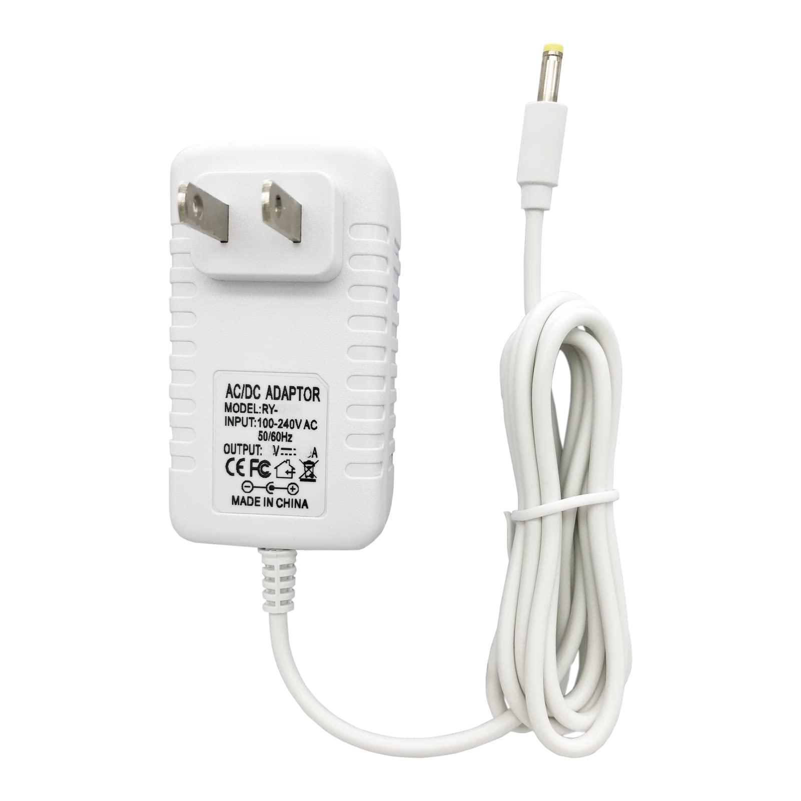 PDEEY White Power Cord Replacement for Alexa Dot 3rd Gen, Dot 4th Gen, Dot 5th Gen 2022, Echo Pop 15W Power Adapter Charger