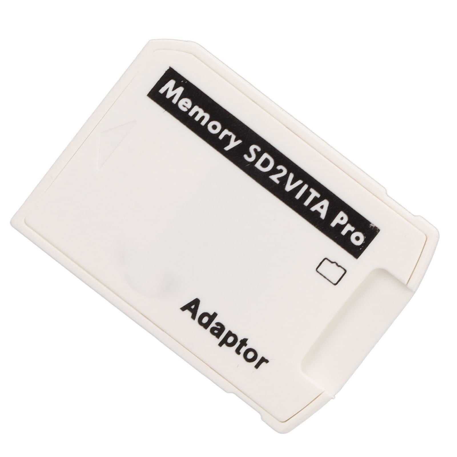 GOWENIC SD2VITA Memory Card Adapter for PS Vita 256GB Storage, Faster Loading, Compatible with PS Vita 1000 2000, HENkaku 3.60, Easy to Use