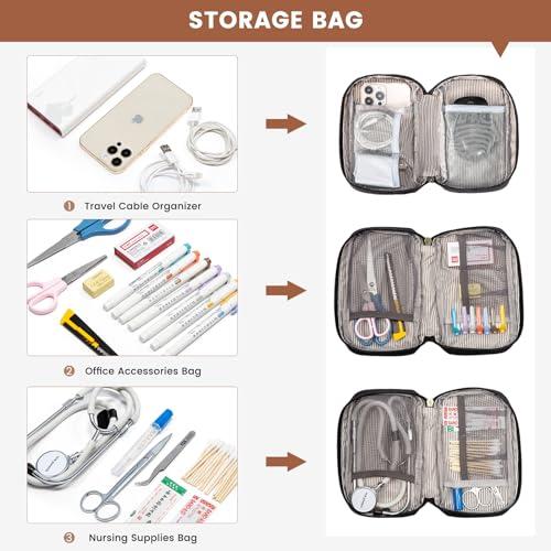 LOVEVOOK LOVEVOOK Laptop Backpack, Travel Bag with 17.3 inch Laptop Compartment, Water Resistant Teacher Nurse Doctor Work Bag, Anti-theft Daypack, Black