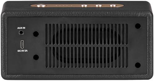 Crosley Crosley CR3113A-BK Montero Small Portable Rechargeable Bluetooth Speaker, Black