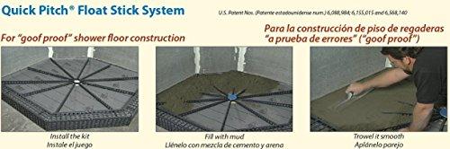 GOOF PROOF SHOWER GOOF PROOF SHOWER QPK-101 Quick-Pitch Standard Shower Kit