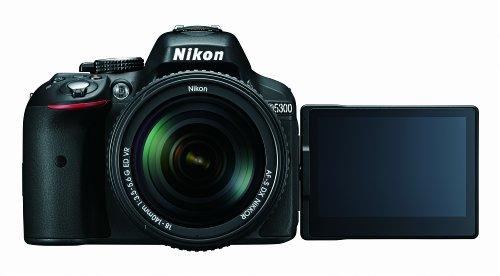 Nikon Nikon D5300 24.2 MP CMOS Digital SLR Camera with 18-140mm f/3.5-5.6G ED VR Auto Focus-S DX NIKKOR Zoom Lens (Black)