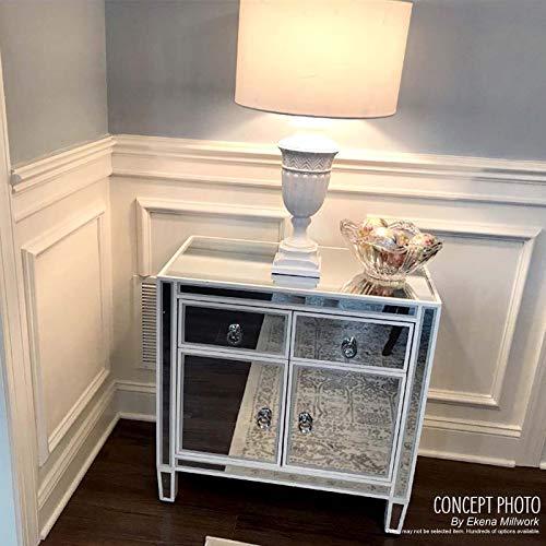 Ekena Millwork Ekena Millwork PNL16X28AS-01 16\"W x 28\"H x 1/2\"P Ashford Molded Classic Wainscot Wall Panel