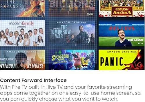 Hisense Hisense 50-Inch Class U6HF Series ULED 4K UHD Smart Fire TV (50U6HF) - QLED, Full Array Local Dimming , 600-Nit Dolby Vision, HDR 10+, HDMI 2.1, Game Mode Plus VRR, Alexa Compatibility, Black