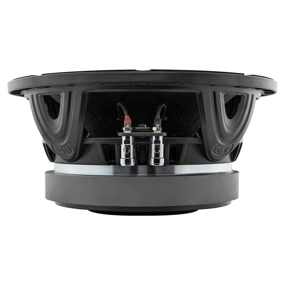 DS18 DS18 10XL1400-4 PRO 10" Mid-Range Loudspeaker 700 Watts Rms 4 Ohm 3.5" Voice Coil Dual Layers for High-Performance Midrange Speaker for Car/Truck Stereo Sound System
