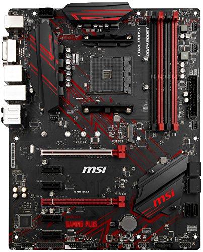 MSI MSI Performance GAMING AMD Ryzen 1st and 2nd Gen AM4 M.2 USB 3 DDR4 DVI HDMI Crossfire ATX Motherboard (B450 GAMING PLUS)