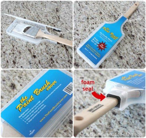 Likwid Concepts The Paint Brush Cover (3 Pack). Professional Painting Brush Holder/Case. Holds 1\" to 3\" Brushes