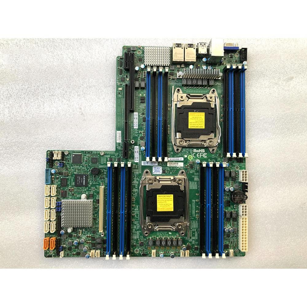 Generic X10DRW-iT for Server Motherboard Support E5-2600 v4/v3 Family X540 Dual Port 10GBase-T SATA3 (6Gbps) LGA2011 DDR4