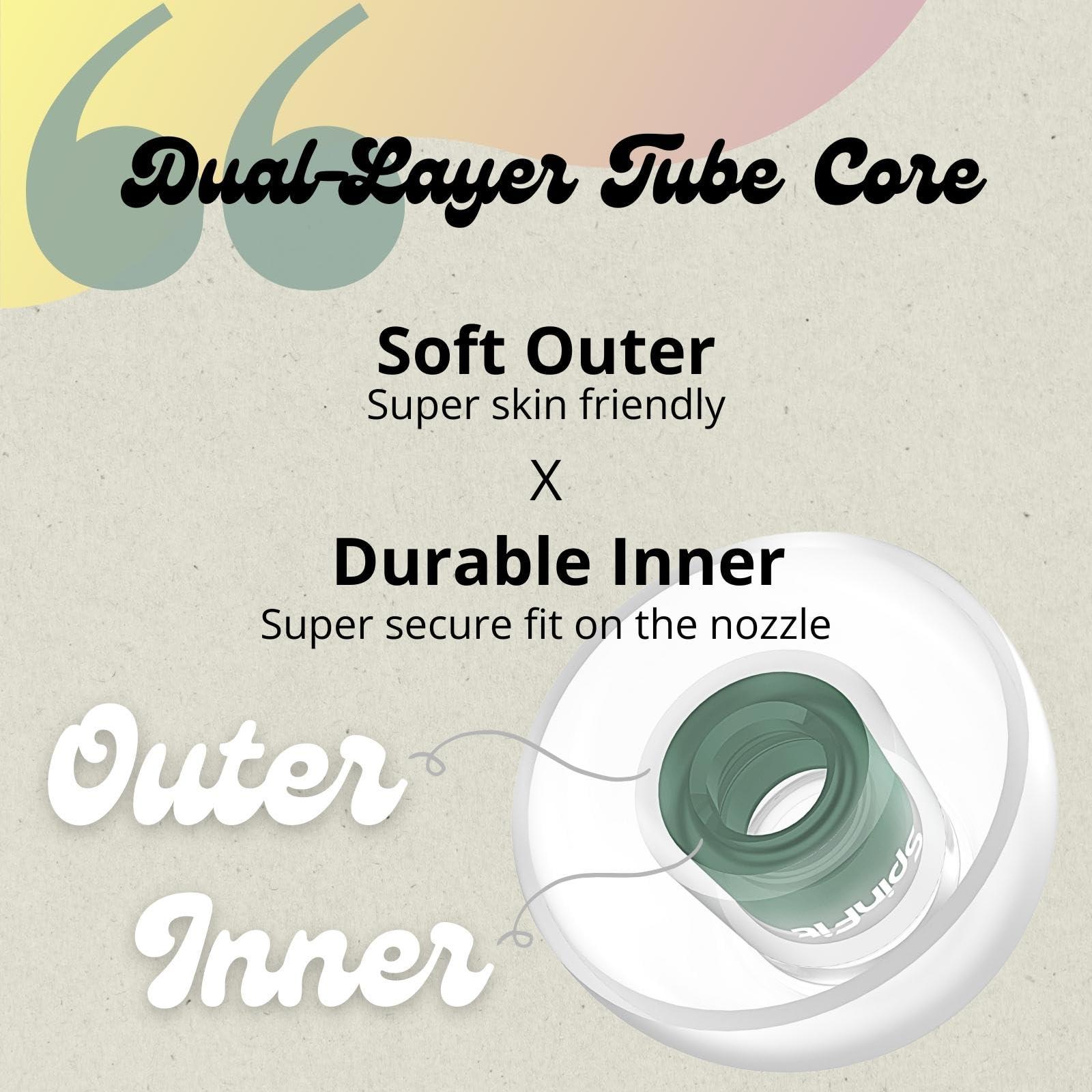 SpinFit SpinFit Omni for True Wireless Earbuds & IEMs - S - Patented Silicone Eartips for Replacement (1 Pair) (3.7 mm Nozzle Dia.)