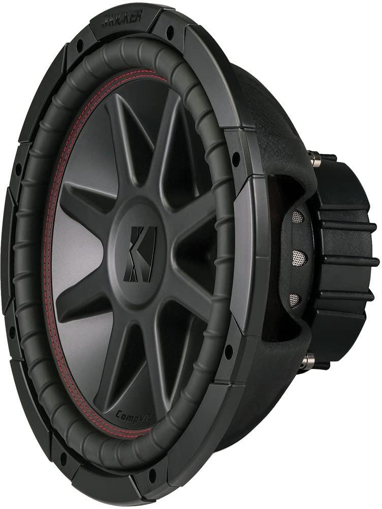 KICKER Kicker CompVR 12-Inch (30cm) Subwoofer, DVC, 2-Ohm, 400W