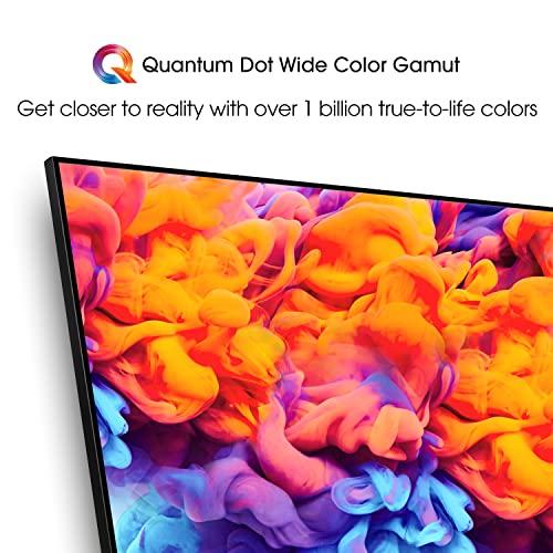 Hisense Hisense ULED 4K Premium 75U6G Quantum Dot QLED Series 75-Inch Android 4K Smart TV with Alexa Compatibility, 600-nit HDR10+, Dolby Vision & Atmos, Voice Remote (2021 Model)