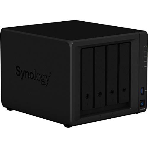 Synology Synology DiskStation DS920+ NAS Server for Business with Celeron CPU, 8GB DDR4 Memory, 8TB HDD, DSM Operating System (Renewed)