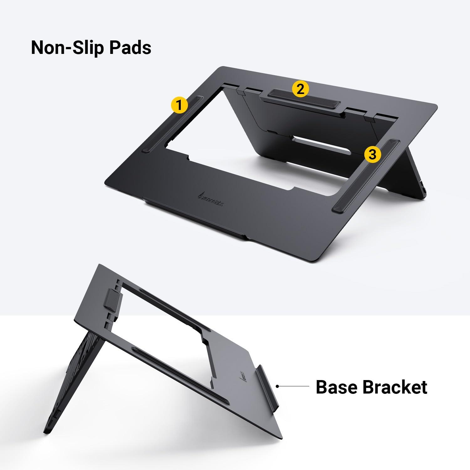 XENCELABS Xencelabs Mobile Easel Stand for Pen Display 16, Adjustable, Foldable Stand with Dual Tilt Angles, Portable Design for Artists and Designers