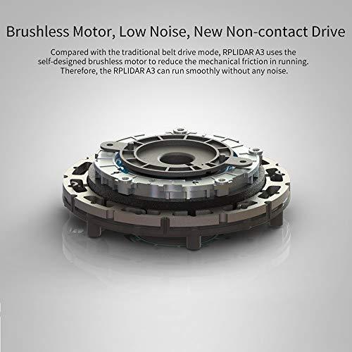 youyeetoo youyeetoo Slamtec RPLIDAR A3 2D 360 Degree 25 Meters scanning Radius & Mute brushless Motor lidar Sensor for Obstacle Avoidance and Navigation of Outdoor AGV Drones