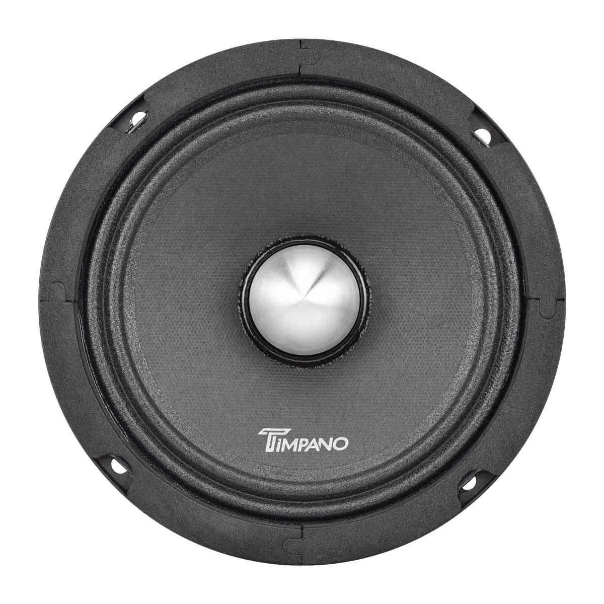Timpano Timpano 6.5 Midrange Speaker TPT-MR6-4 Bullet 500 Watts, 4 Ohm, Shallow Mount 6.5 Inch Speakers PRO Audio Mid Range Loud Speaker (Single)