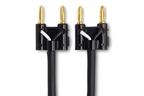 HOSA Hosa SKJ-605BB Dual Banana to Dual Banana Speaker Cable, 5 Feet