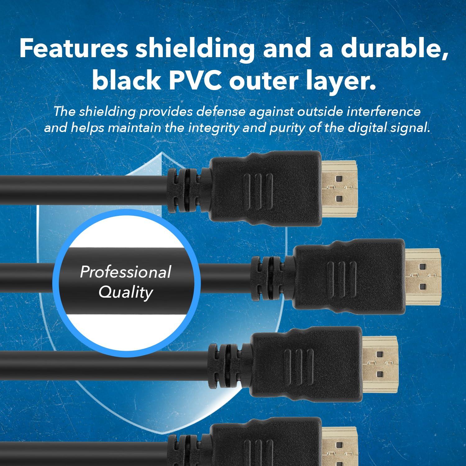 OREI OREI 4K HDMI Matrix Switch 4 X 2 Bundle with 6-Feet HDMI Cable 4K with Ethernet | IR Audio Extractor Arc EDID HDCP 2.- Remote Control