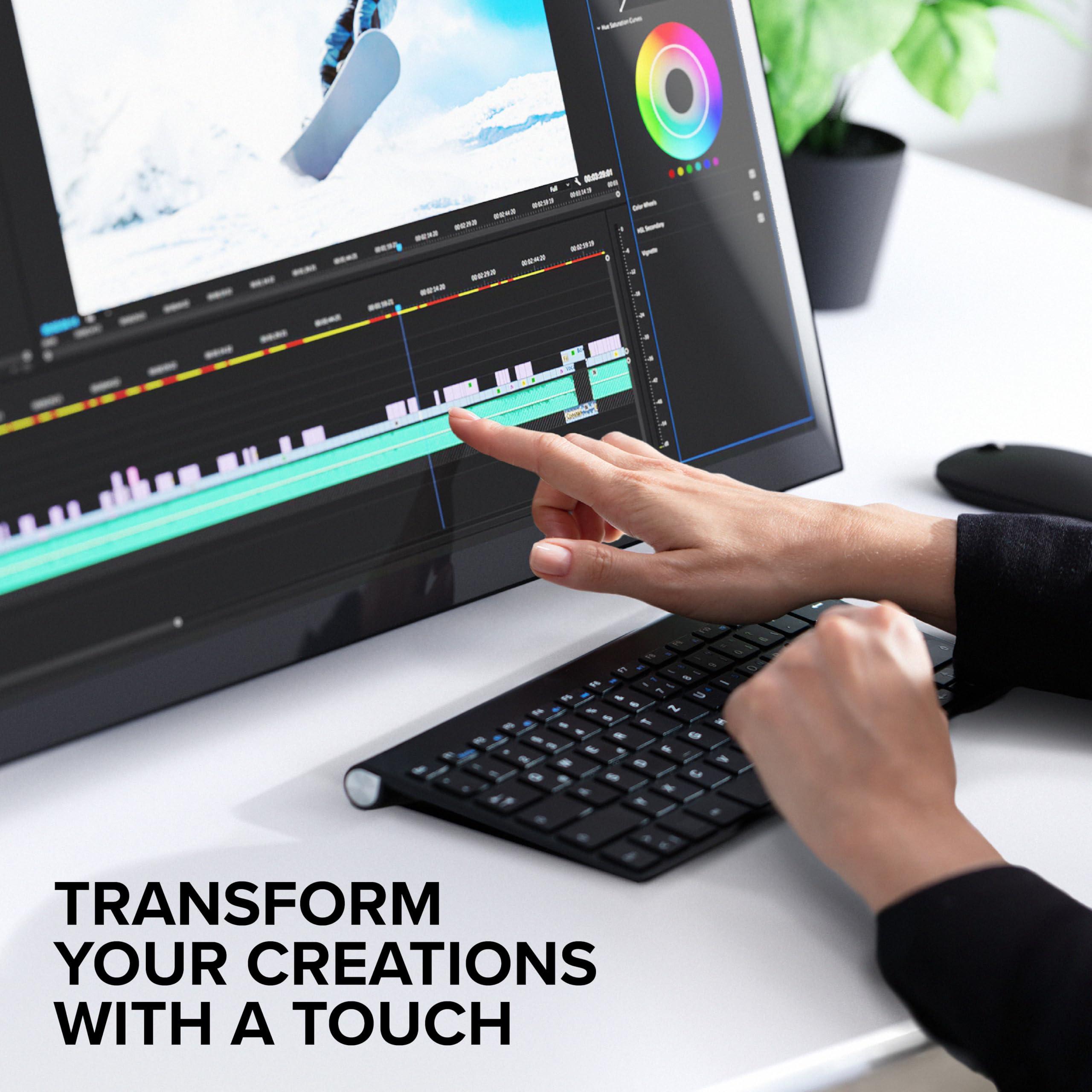 ALOGIC ALOGIC Clarity Max Touch 32" UHD 4K Monitor with USB-C Power Delivery, Webcam and Touch Screen | 4k Monitor | 65W Power Delivery | 8MP Smart Webcam