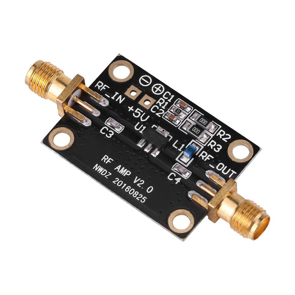 Walfront 0.01-4GHZ 21DB Wideband LNA Amplifier Module High Gain Low Noise Amplifier HAM Radio RTL SDR LNA Amplifier Broadband