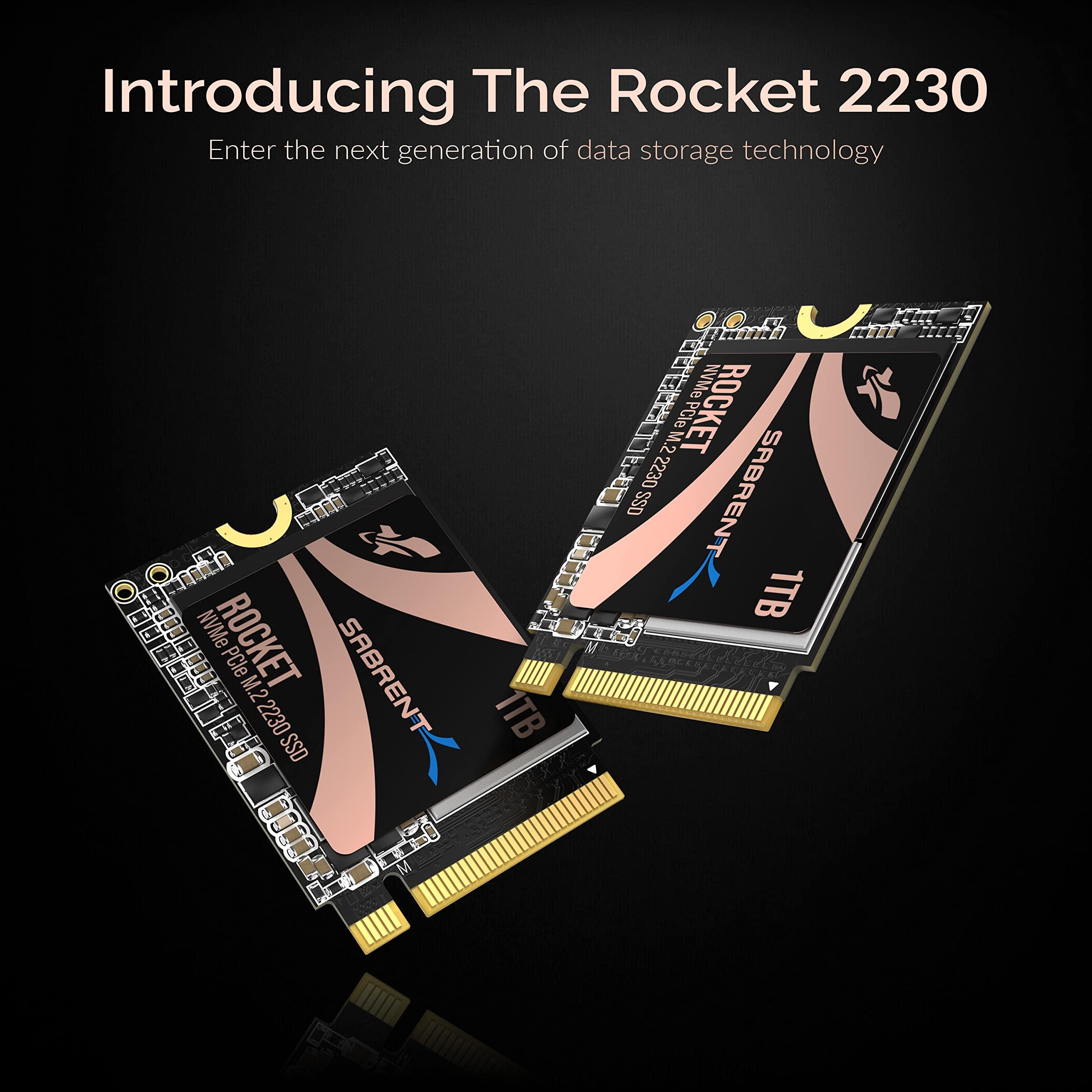 SABRENT SABRENT Rocket 2230 NVMe 4.0 1TB High Performance PCIe 4.0 M.2 2230 SSD [SB-2130-1TB]