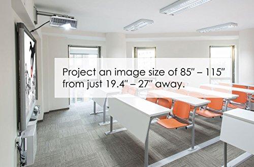 Optoma Optoma ZW300UST WXGA 3200 Lumens 3D DLP Ultra Short Throw Laser Projector