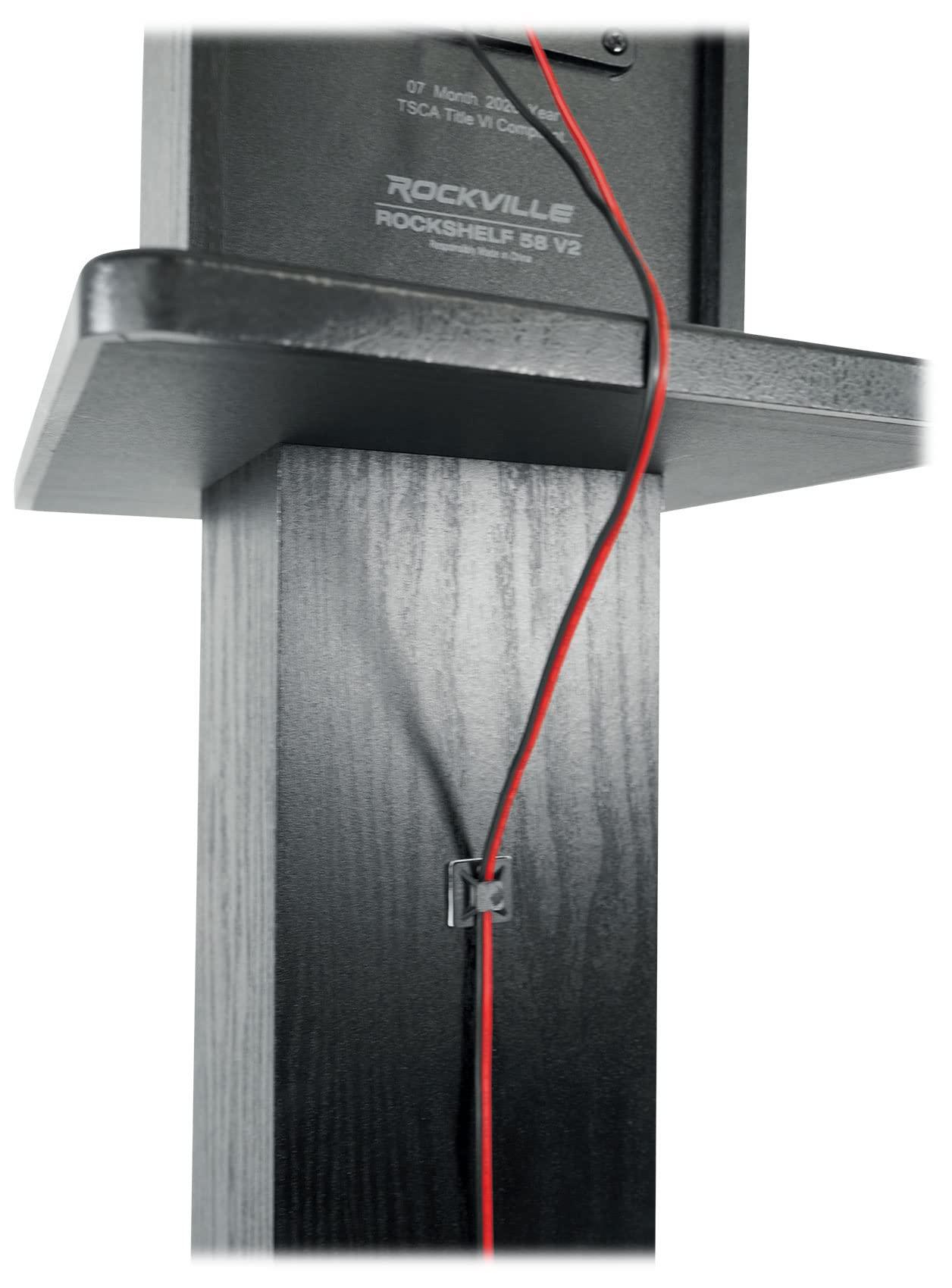 Rockville Rockville ELITE-5B 5.25" Bookshelf Speakers w/Bluetooth/Optical+28" Black Stands