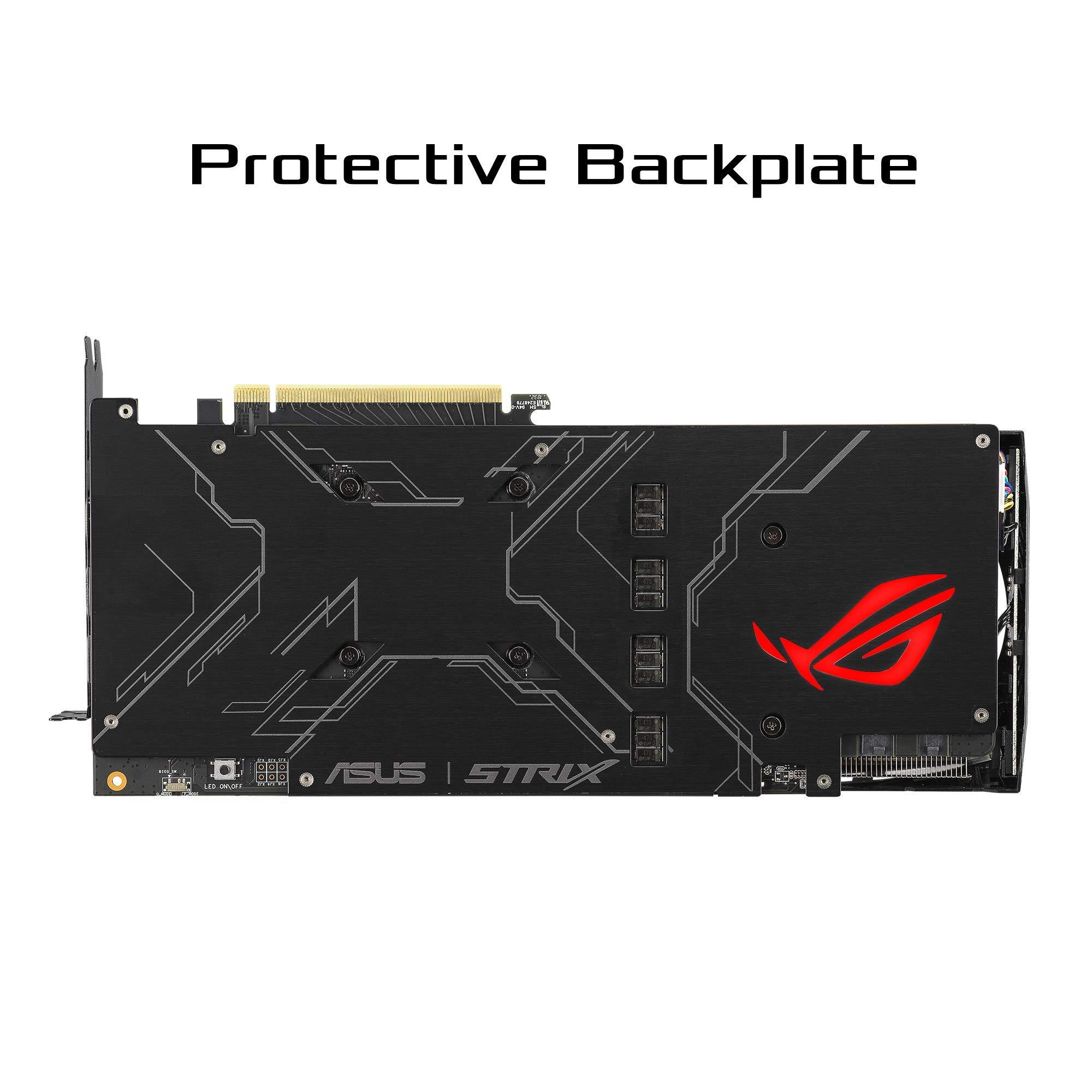 ASUS ASUS ROG Strix GeForce RTX 2060 Super Advanced Overclocked EVO 8G GDDR6 HDMI DisplayPort USB Type-C Gaming Graphics Card (ROG-STRIX-RTX2060S-A8G-EVO-GAMING)